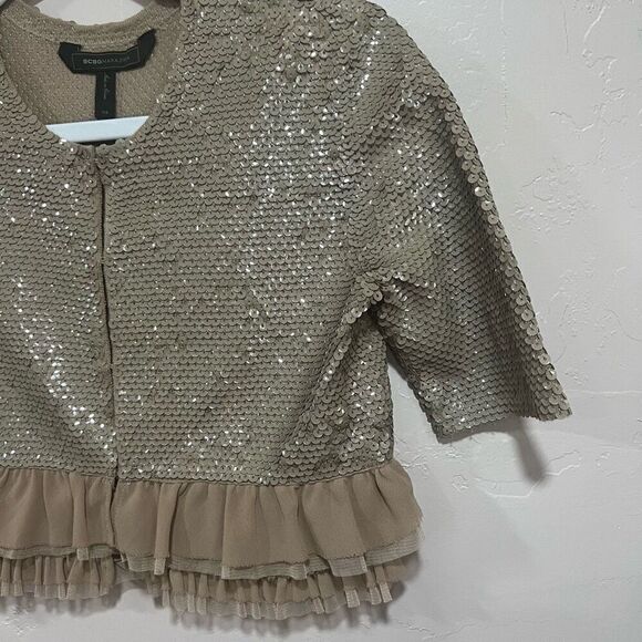 BCBGMaxazria Sequin Sweater - Picture 2 of 10